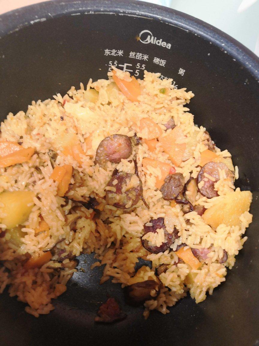土豆焖饭（电饭锅版）