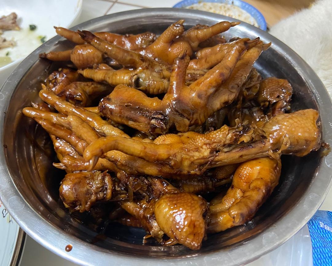 卤鸡爪