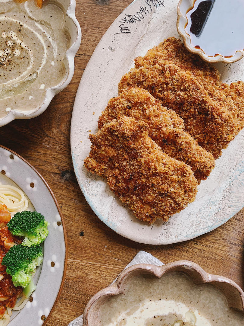 免炸酥烤【日式炸猪排】还可以做香脆炸虾炸鸡炸万物🤩