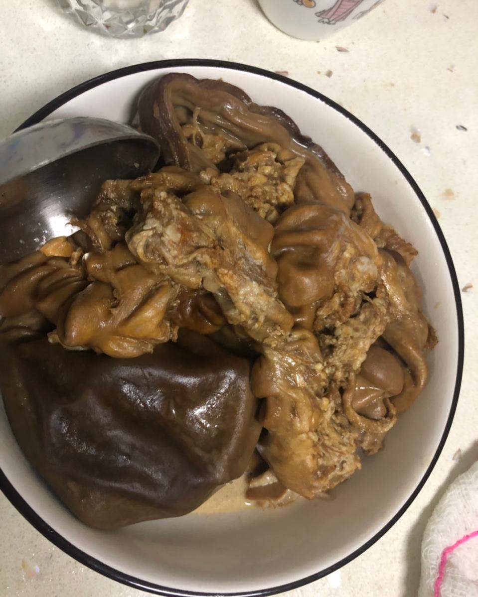 卤猪肚和大肠