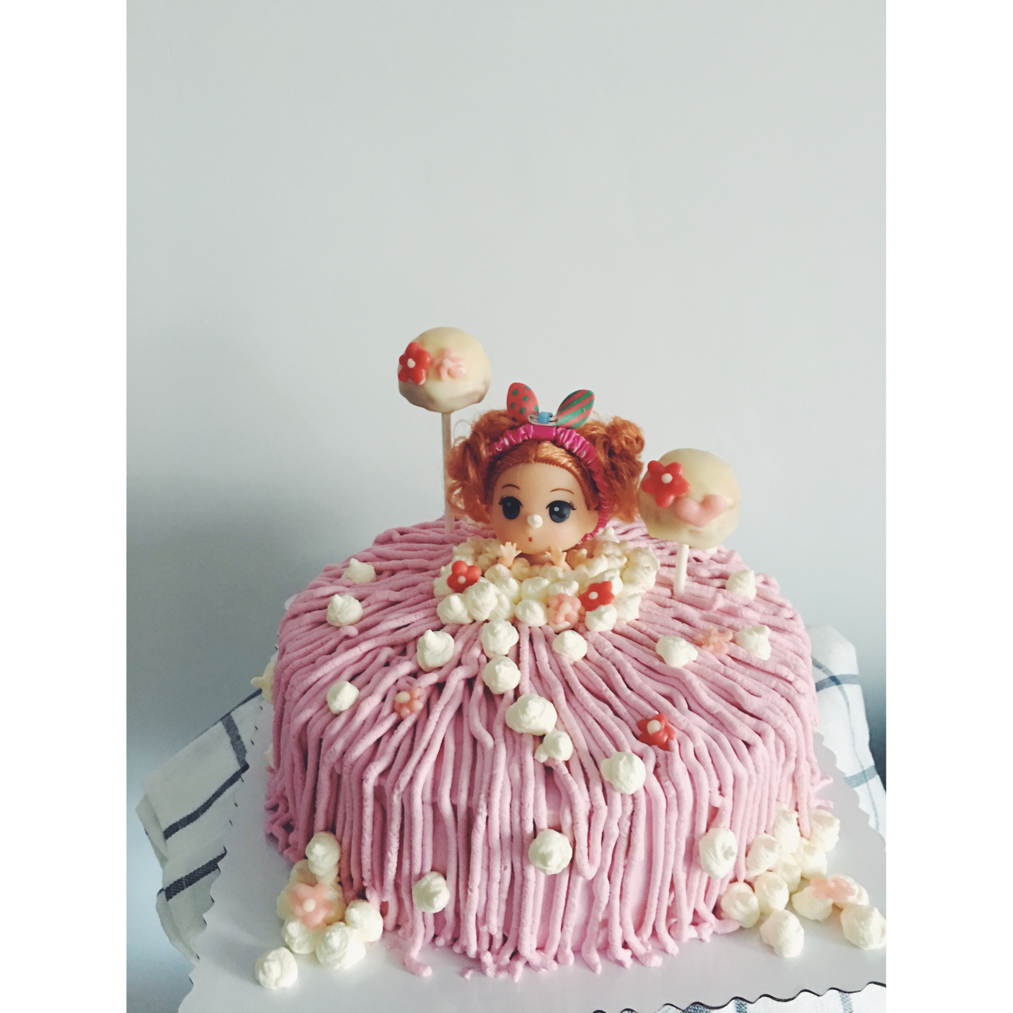 泡泡浴娃娃蛋糕