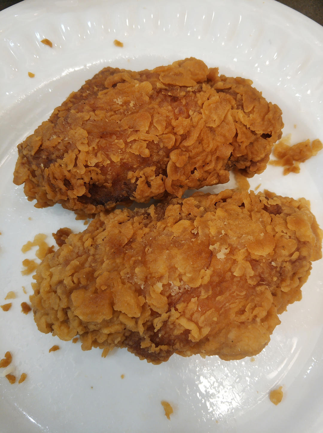 肯德基炸鸡翅（外酥里嫩又多汁）