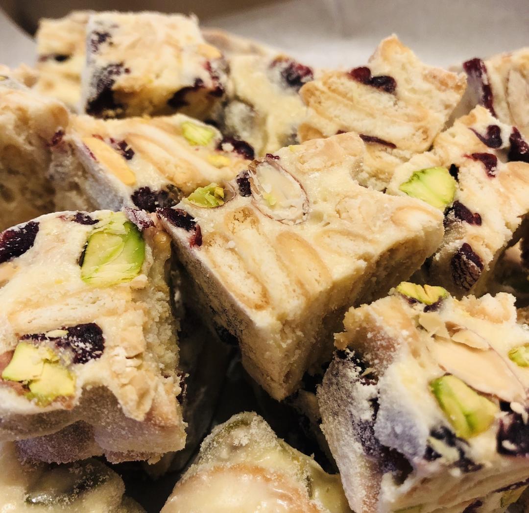 雪花酥（雪花饼，牛轧奶芙，奶酥）