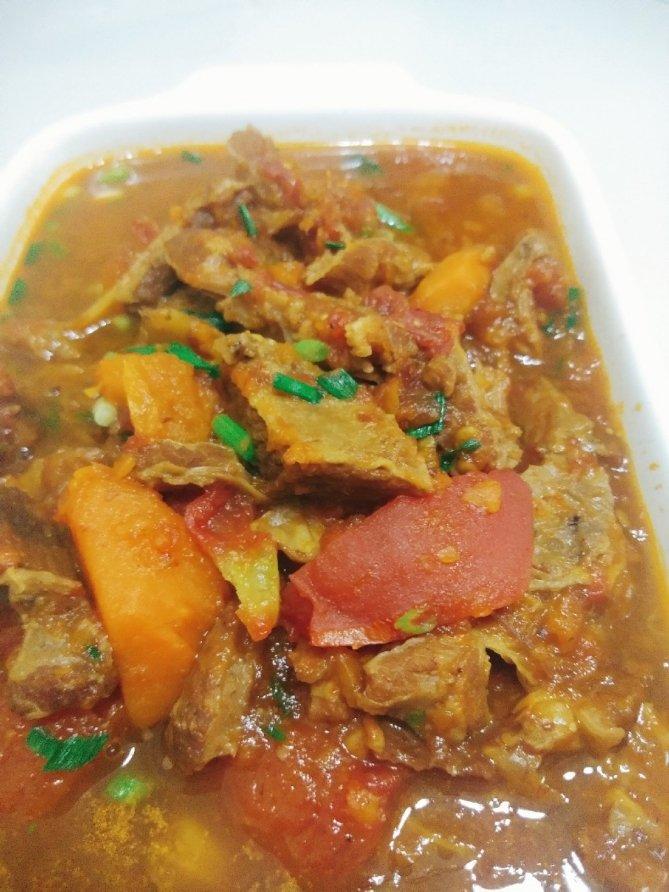 番茄土豆炖牛腩