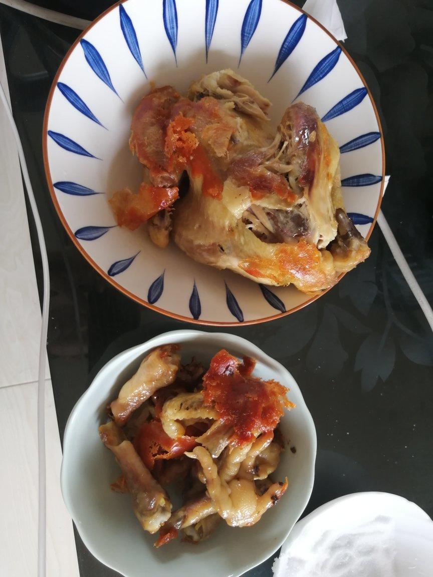 电饭煲版盐焗鸡