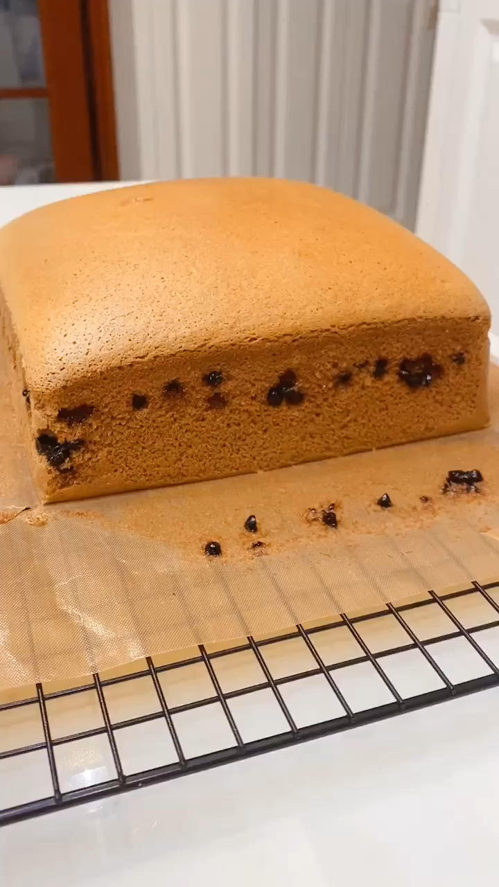 4款网红古早味蛋糕：细腻绵密，湿润轻盈
