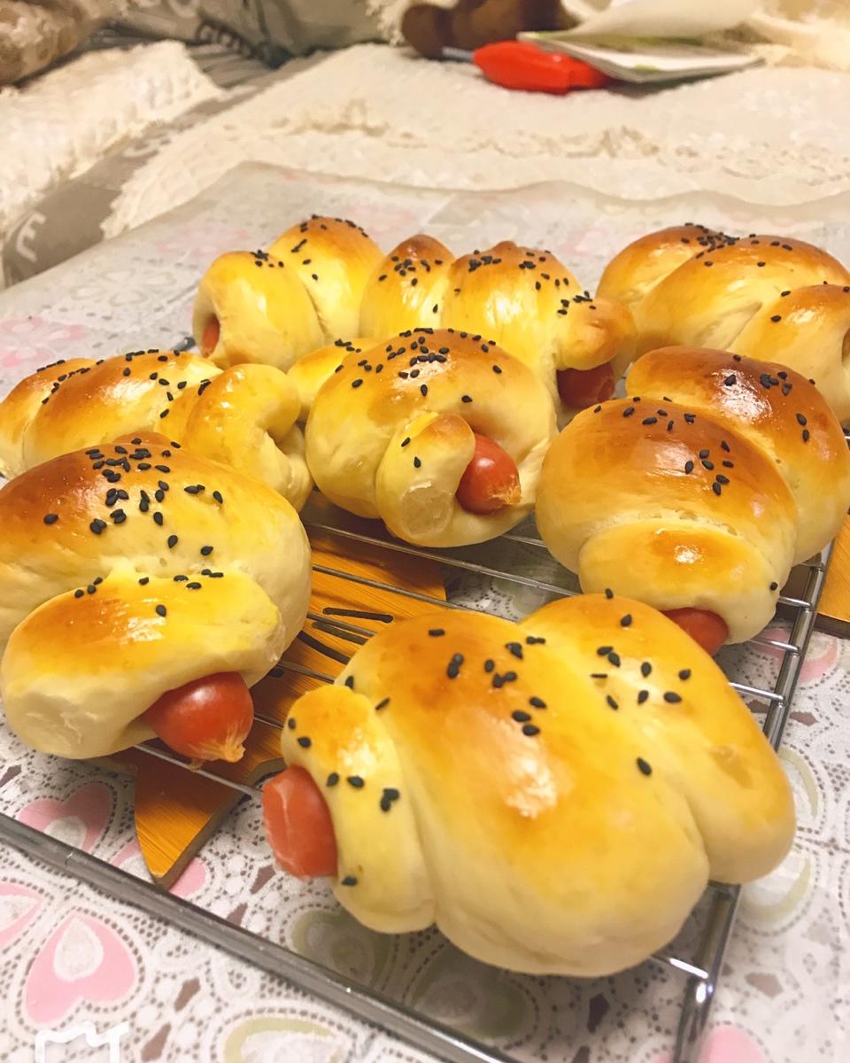 热狗面包
