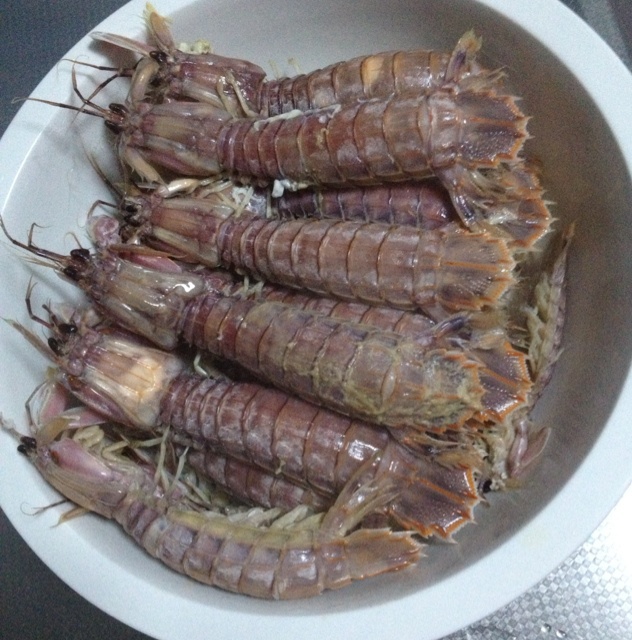 xy1989做的清蒸虾耙子
