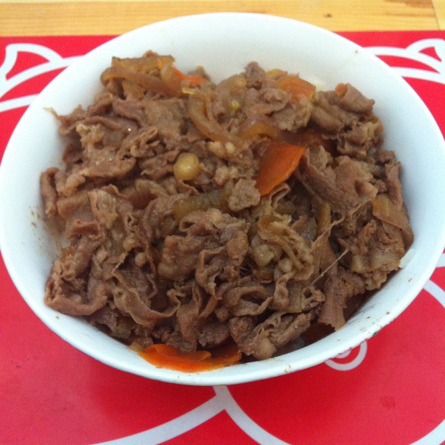 吉野家招牌牛肉饭