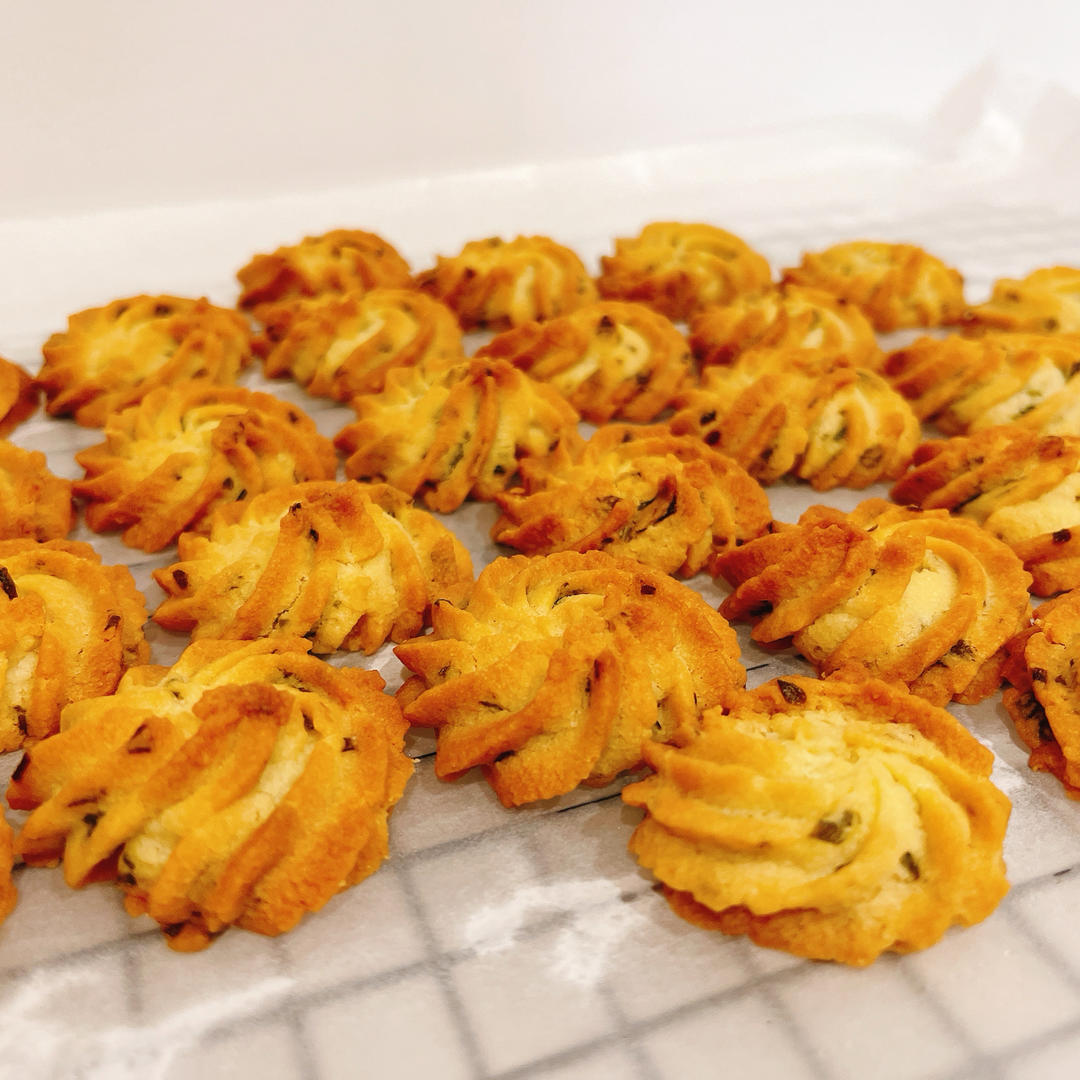 葱香曲奇——酥脆的咸味饼干