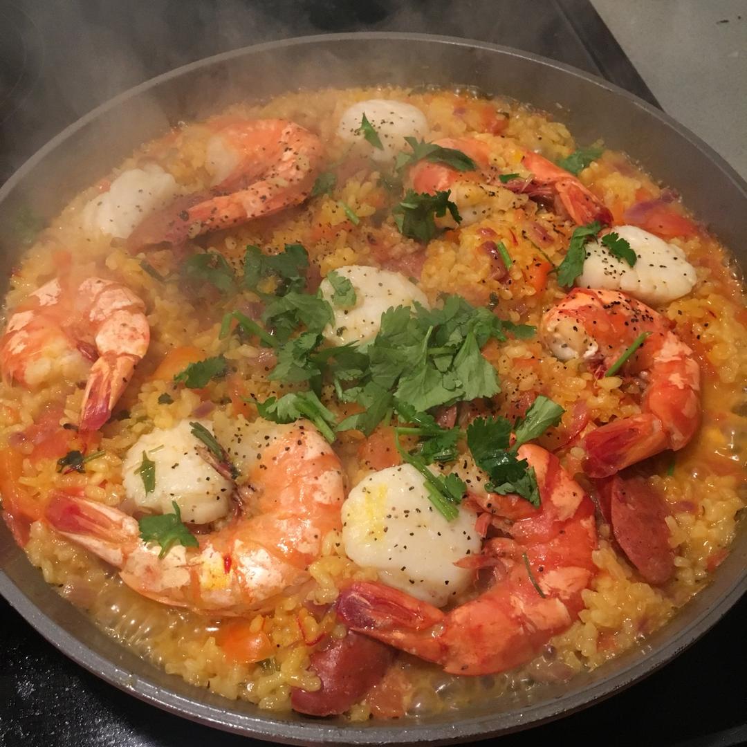 【曼食慢语】Seafood Paella 西班牙海鲜饭