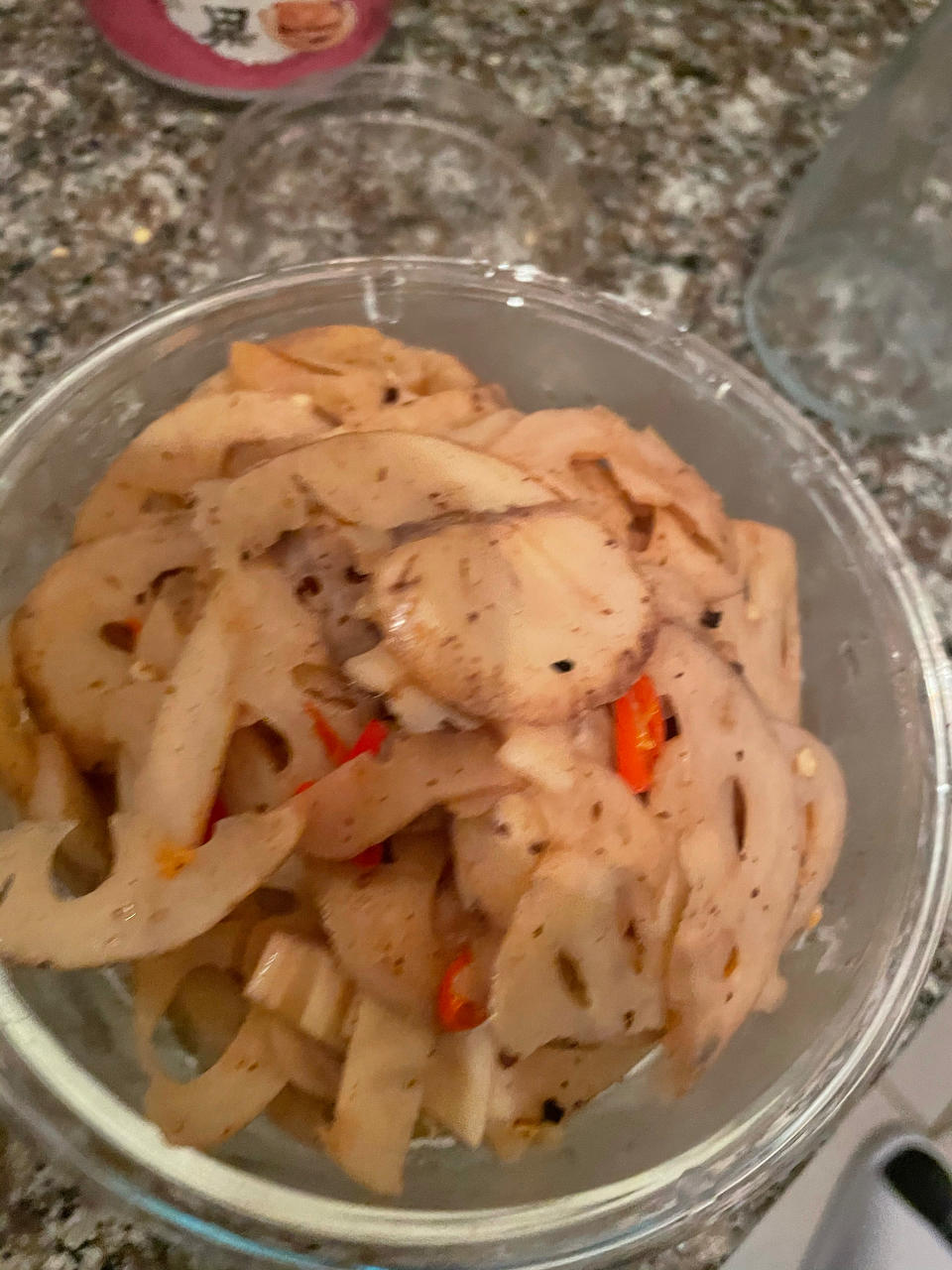 清炒藕片