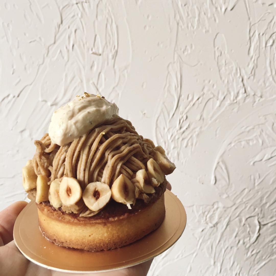 咖啡迷做的黑糖栗子蒙布朗