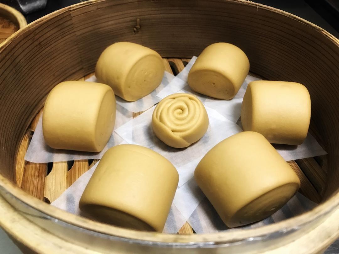 有着面包口感的红糖馒头（一次发酵）
