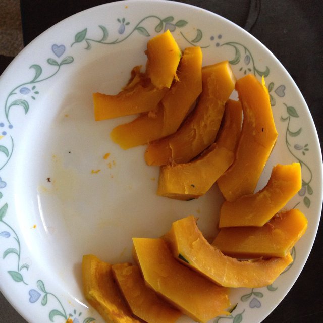 【香糯烤南瓜】零难度 无糖无油小零嘴