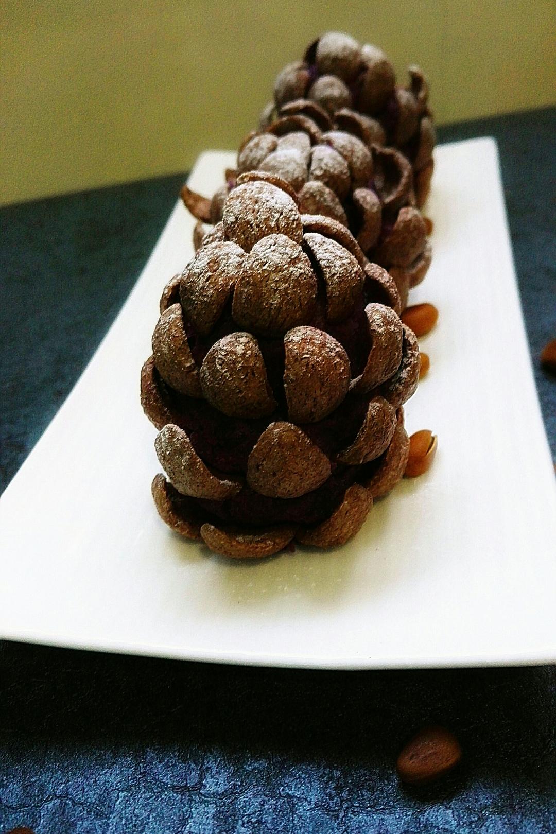 家安的小厨房做的小松塔