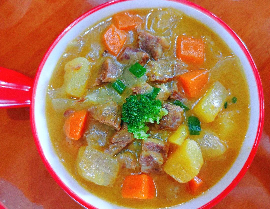 咖喱牛肉土豆