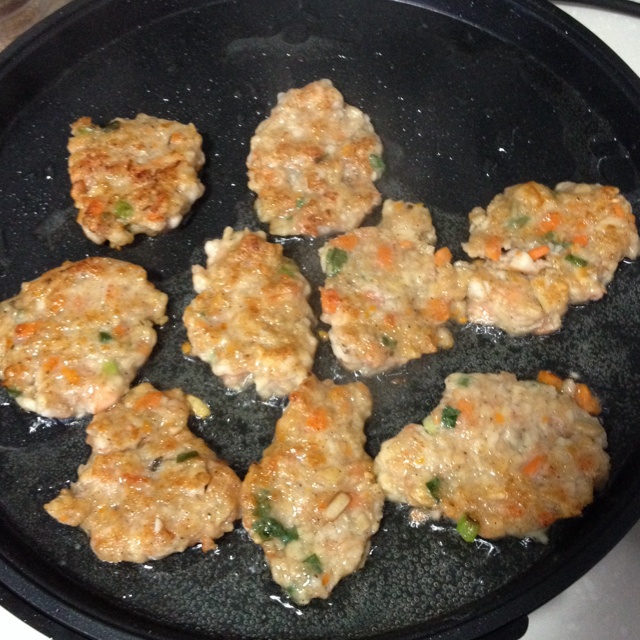 香煎虾饼