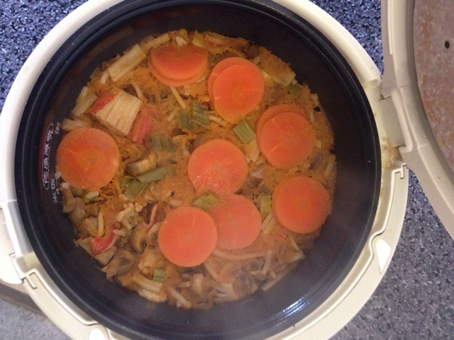 黄豆酱杂蔬焖饭--layla食谱