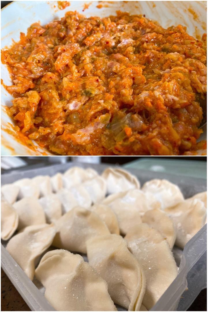 韩式泡菜饺子