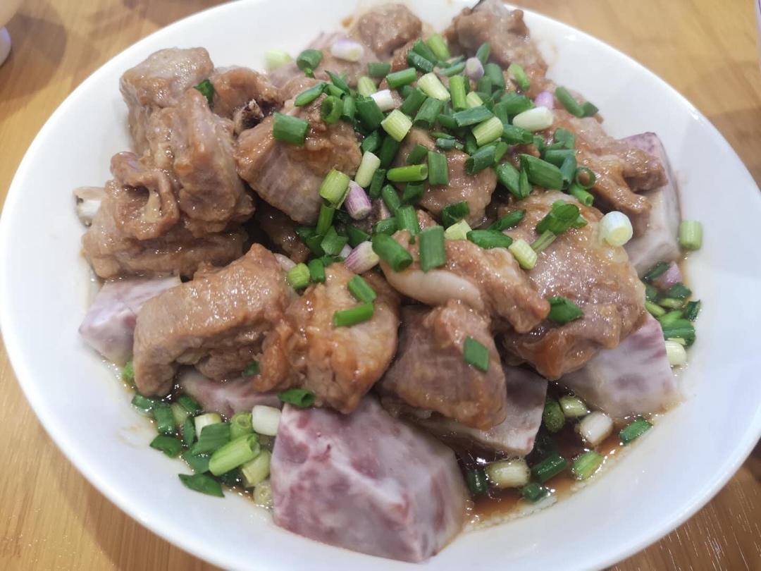 家常菜｜超好吃超简单不需要厨艺的芋头蒸排骨