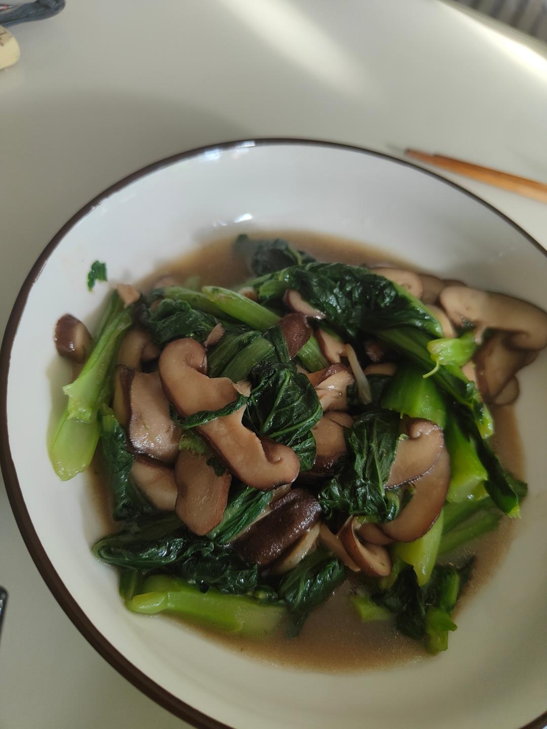 超好吃耗油香菇菜心(青菜)