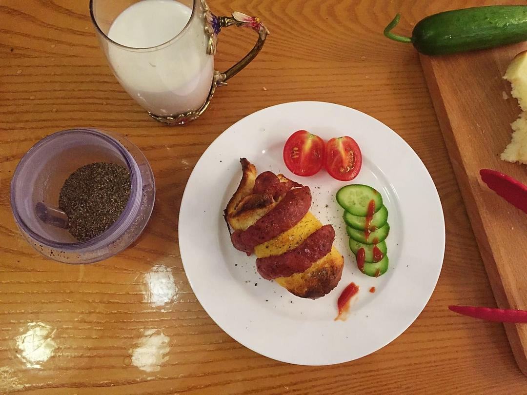 惊艳培根鸡蛋吐司卷