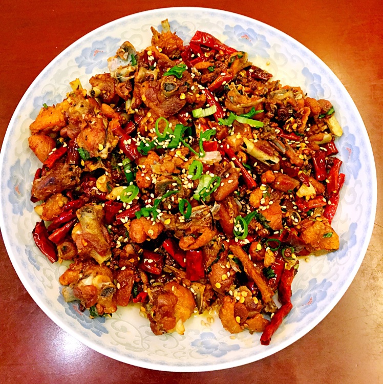 伴半缘做的重庆辣子鸡