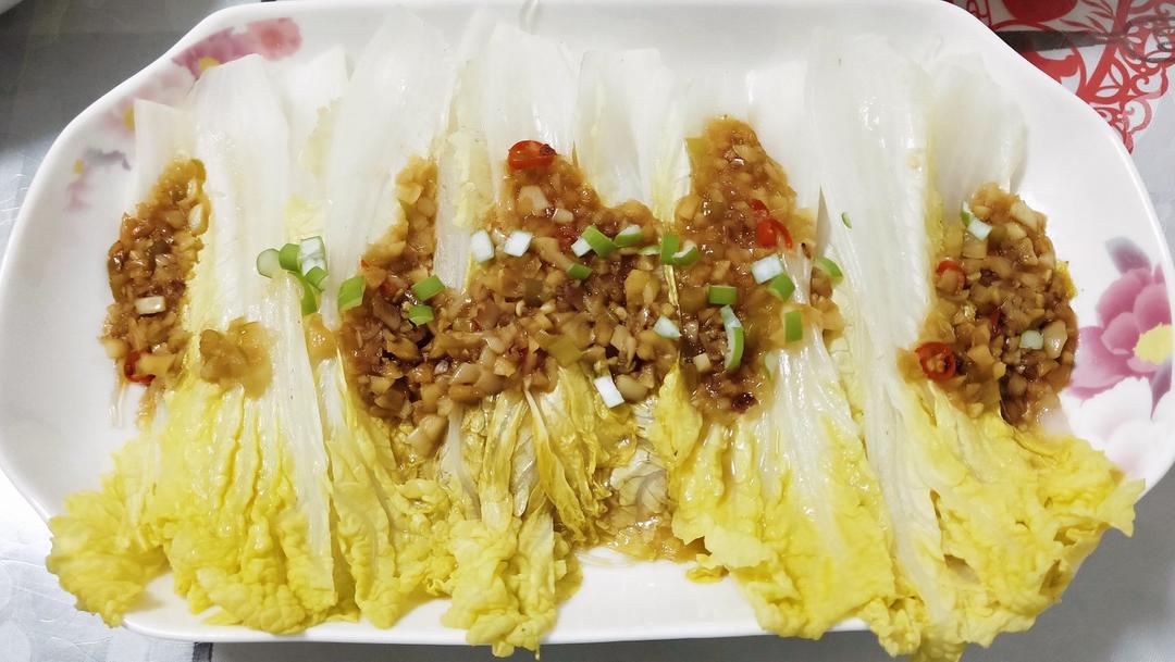 蒜蓉粉丝蒸娃娃菜