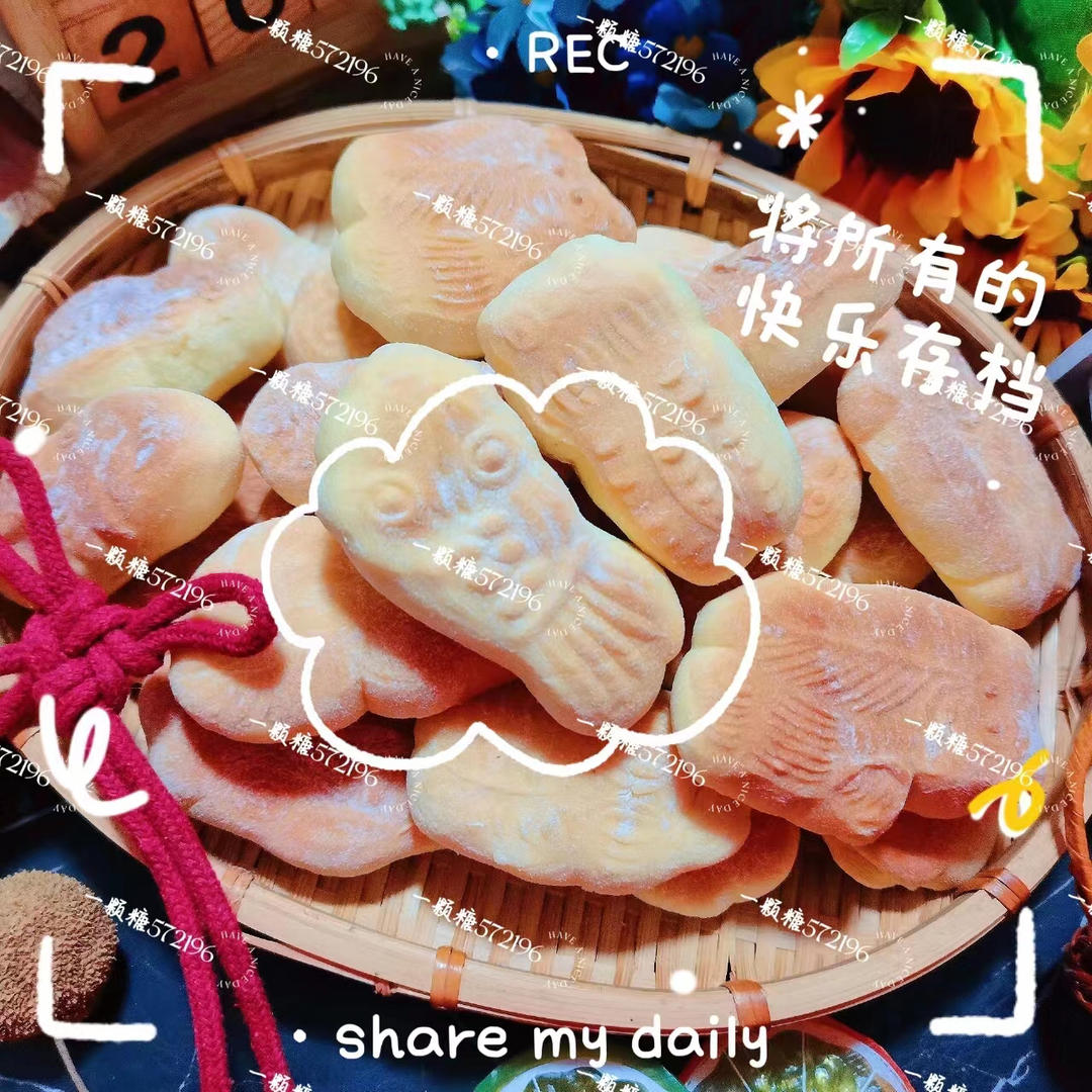 七夕胶东特色面食༄「软面奶香巧果」༄配方😎😎😎