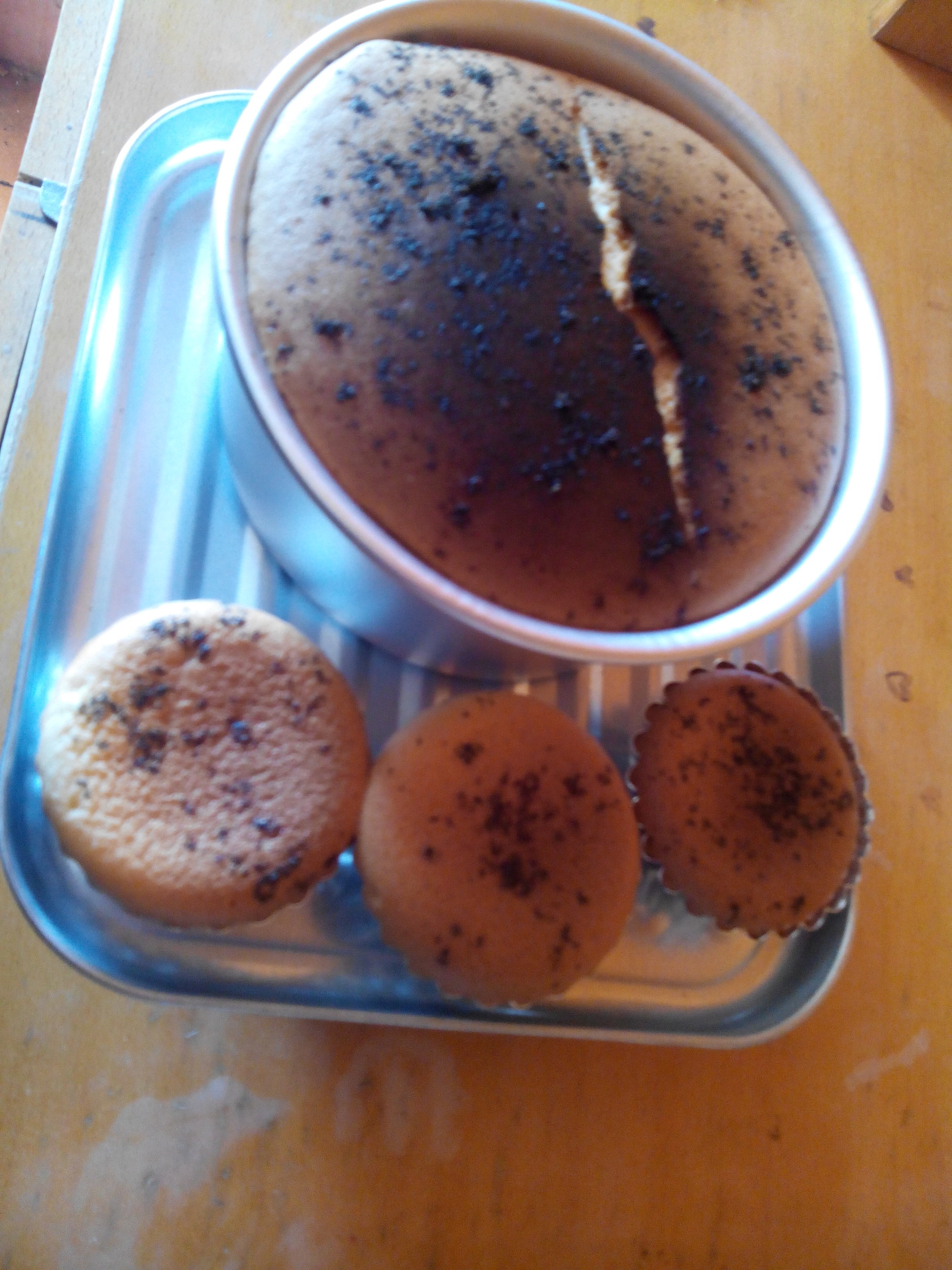 六寸戚风蛋糕（简单极了）