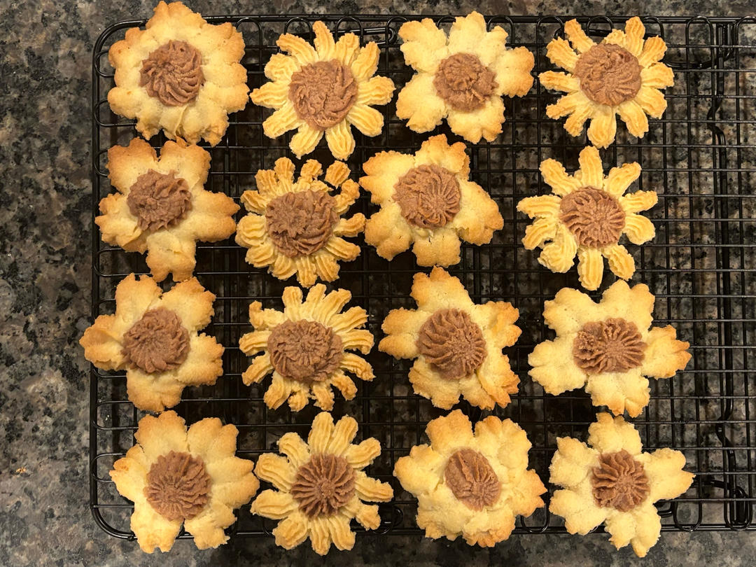 向日葵曲奇饼干