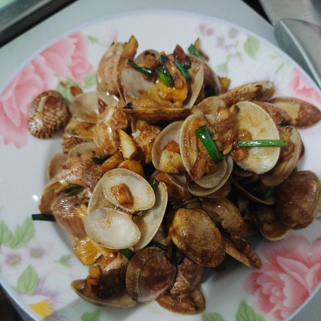 爆炒花蛤