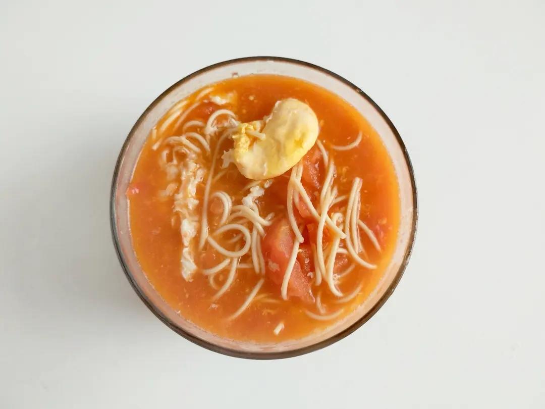 简单早饭西红柿鸡蛋挂面