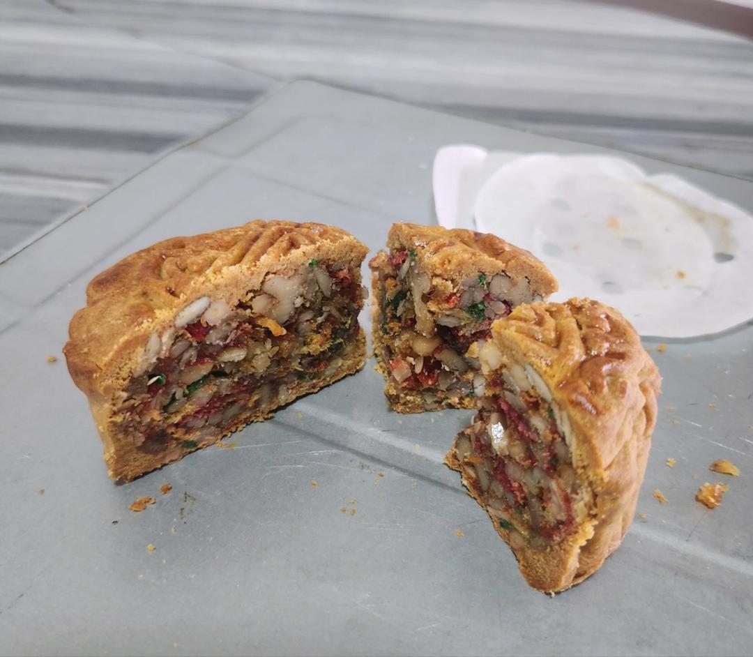 广式传统五仁月饼