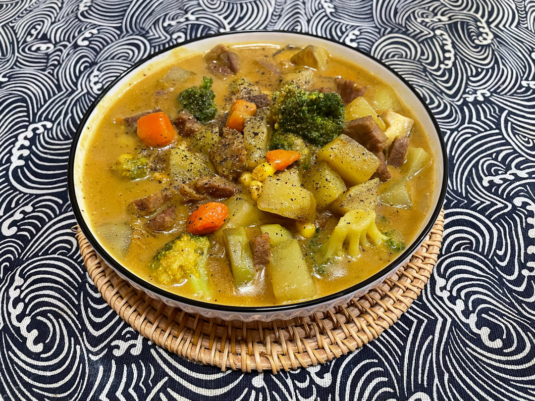 日式牛排咖喱饭🍛