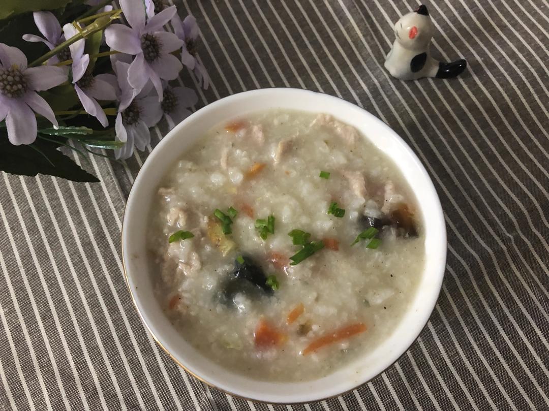 皮蛋瘦肉粥 Pidan & Pork Rice Soup