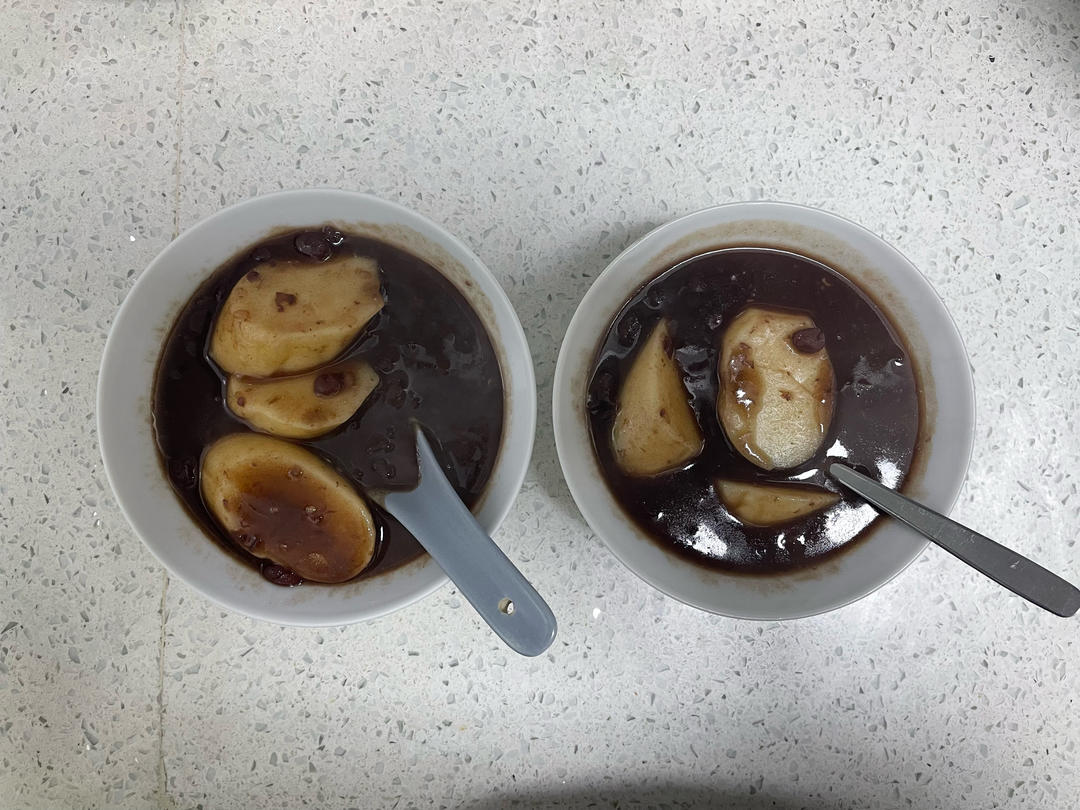 【红豆年糕汤】简单但却美好的食物！