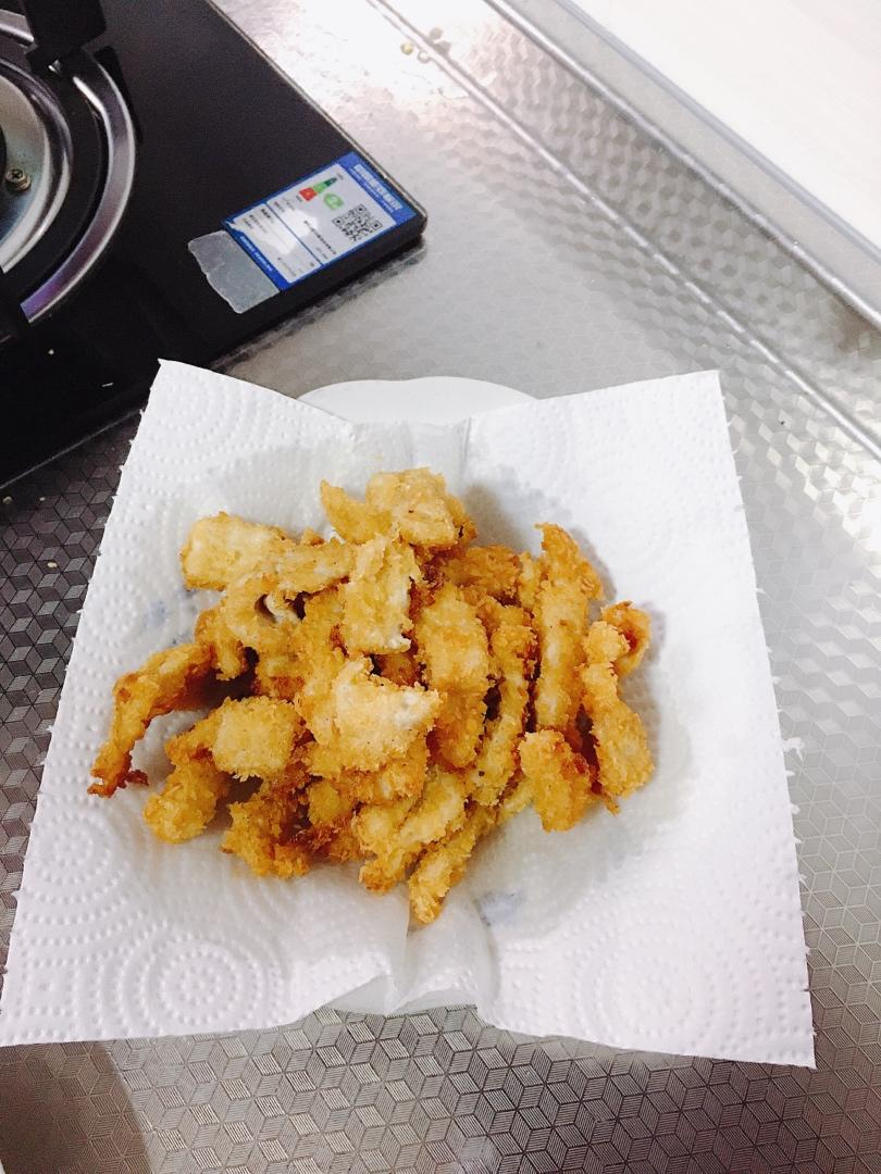 无油健康香酥鸡柳