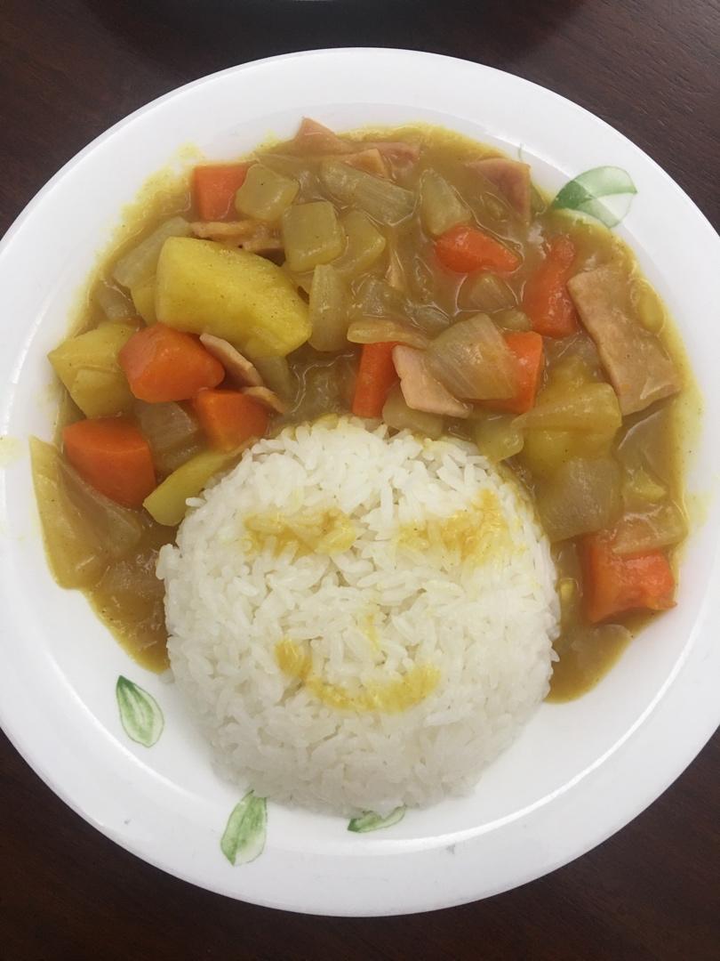 咖喱土豆饭