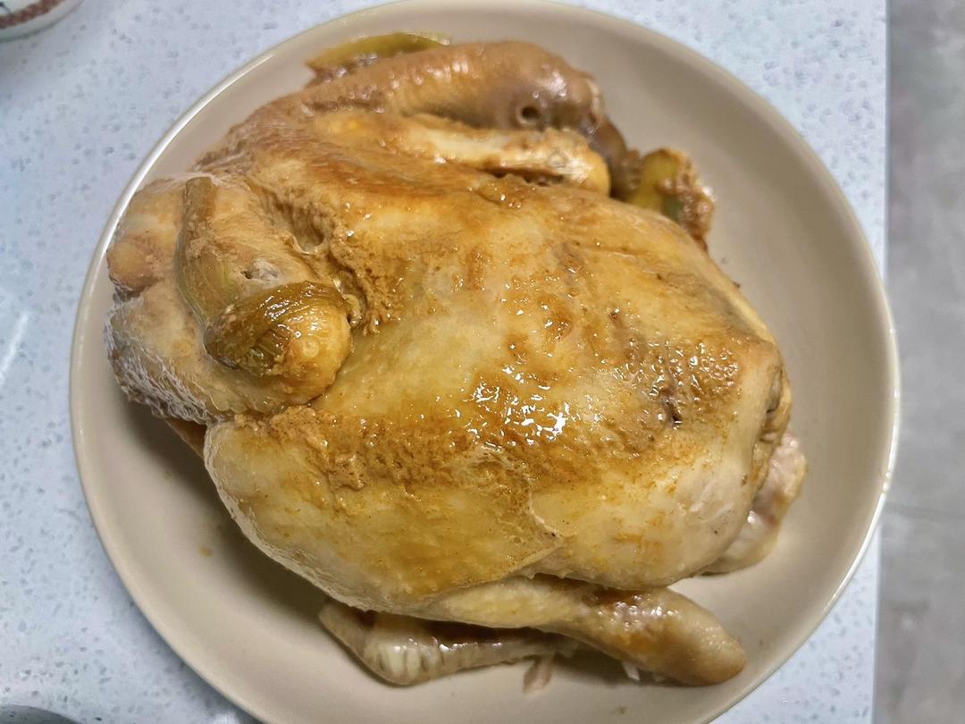 独家秘制三黄鸡（超简单但美味）