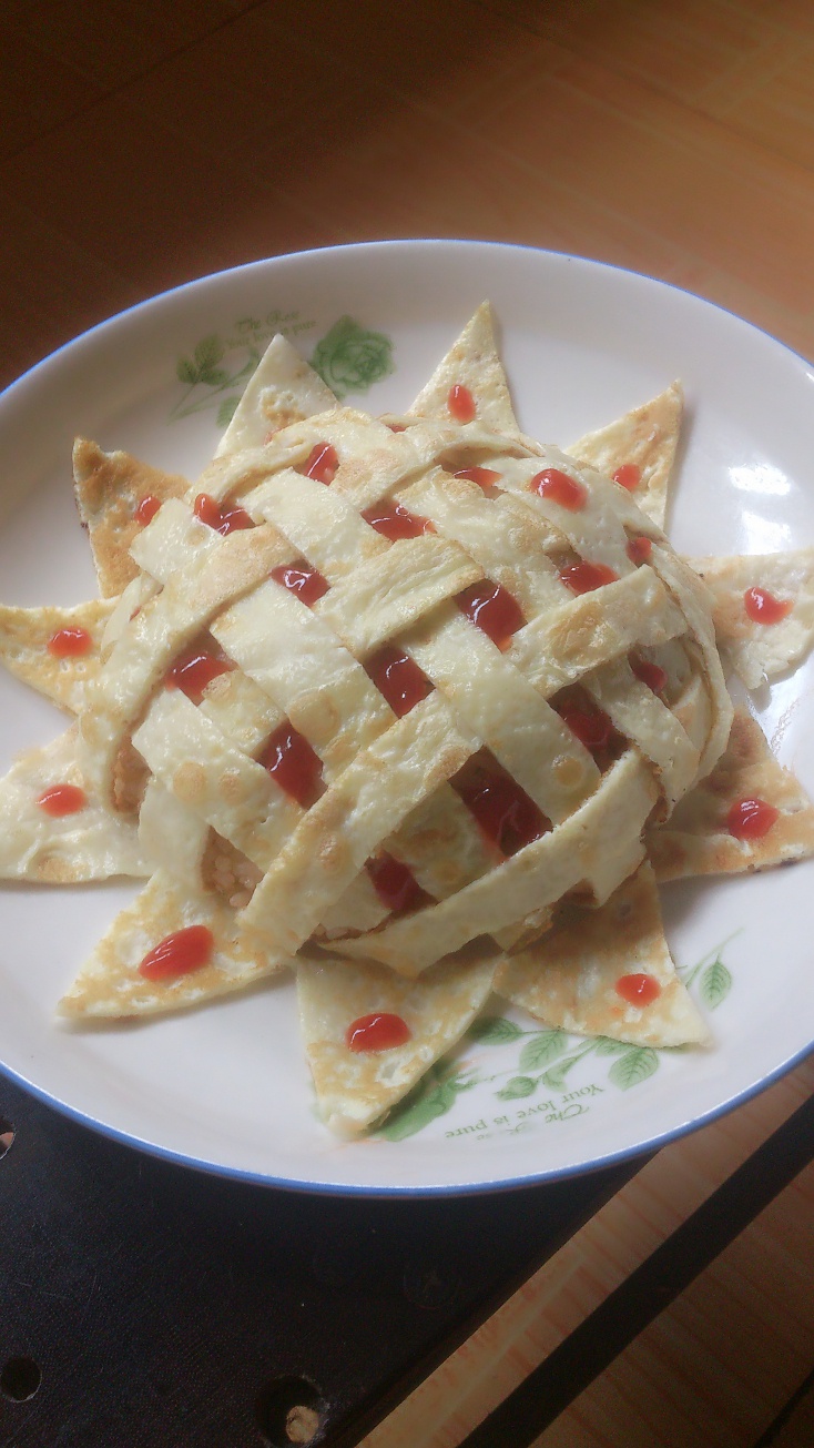 向日葵肉丁炒饭