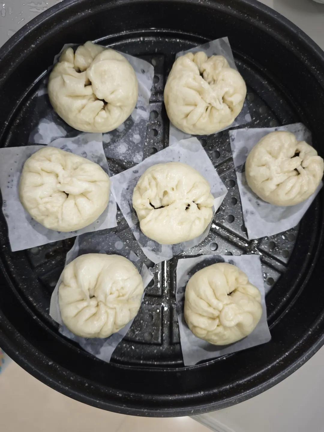 层层起酥👍  柔软细腻的破酥包子