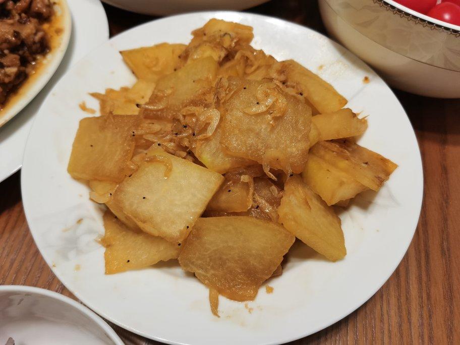 虾皮炒冬瓜