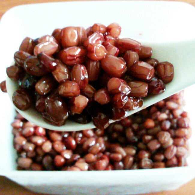 自制蜜红豆