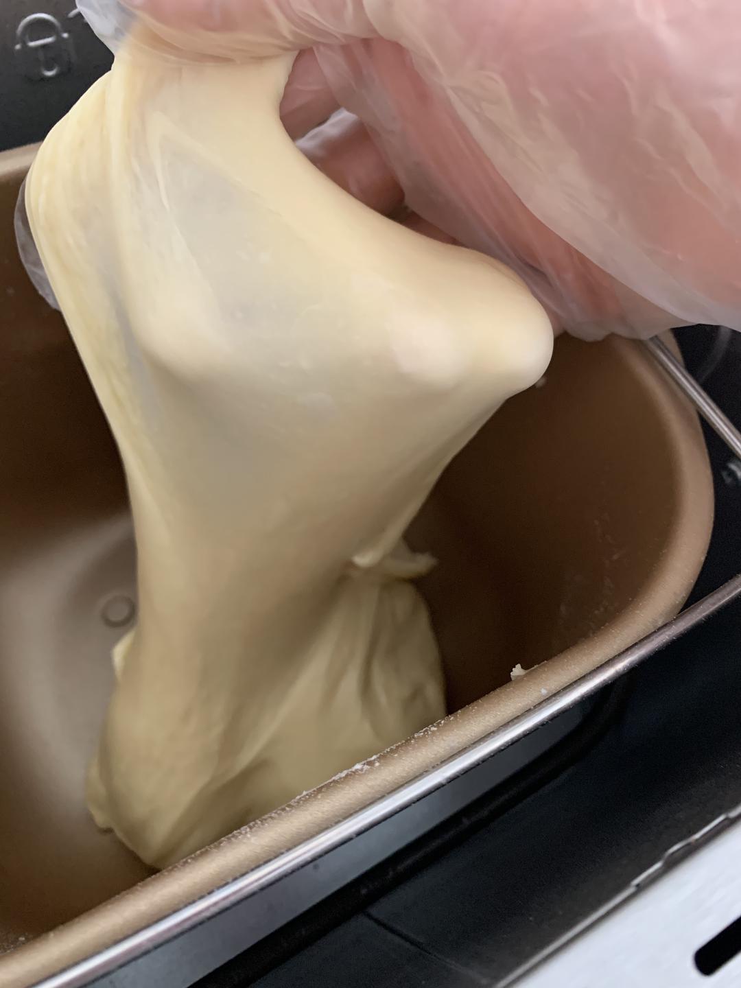 纯奶手撕吐司的做法 步骤1