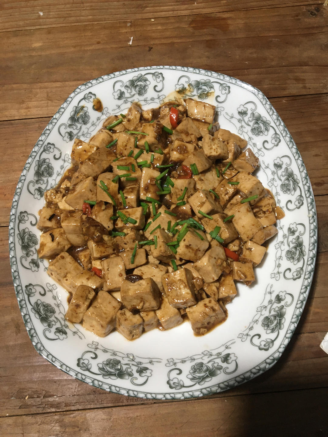 简单易学的下饭菜麻婆豆腐（素版）