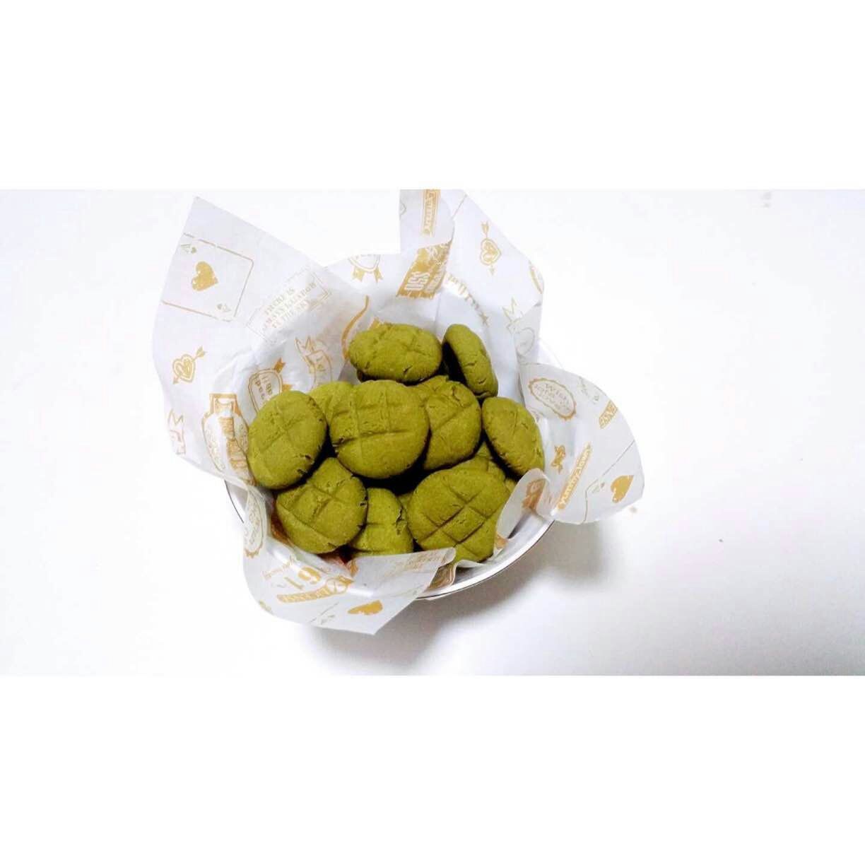 抹茶酥心软饼干（淡奶油无蛋无黄油版）
