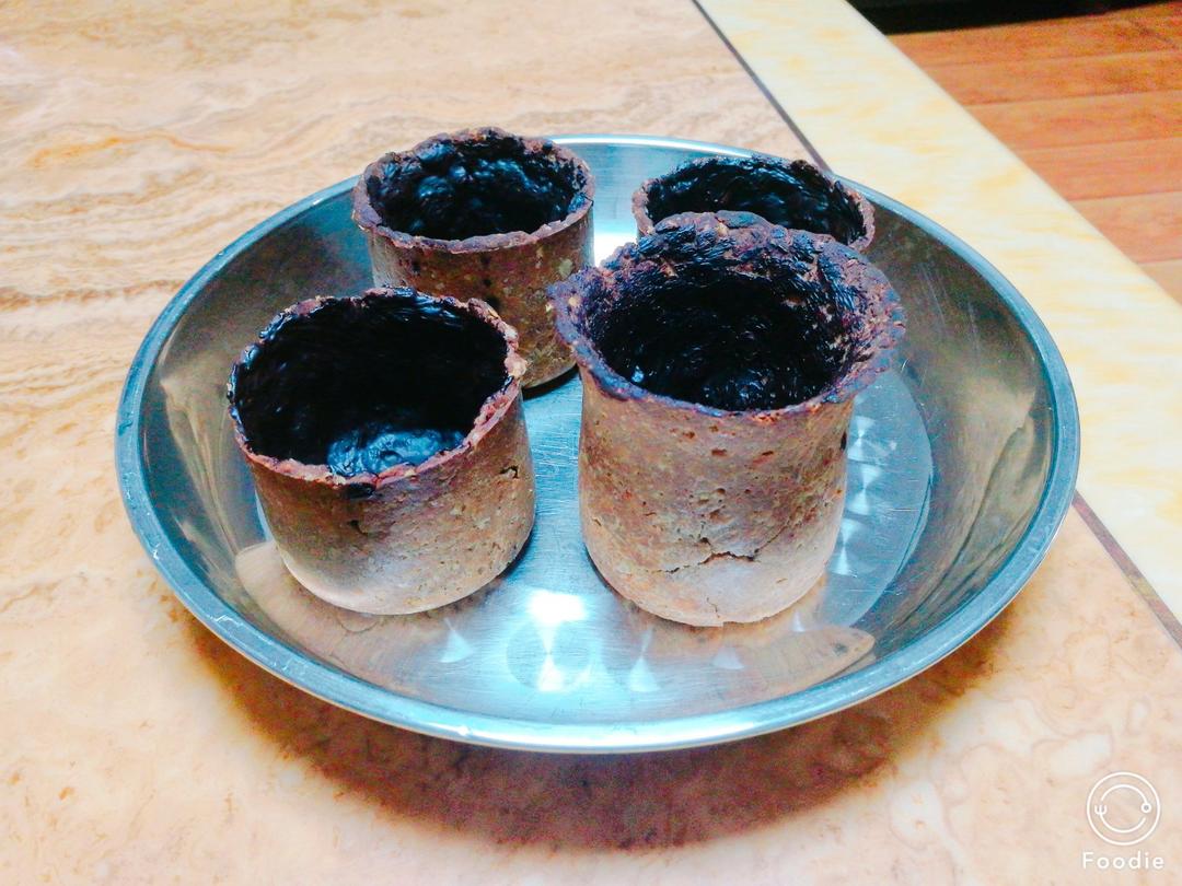 【视频食谱】巧克力燕麦曲奇杯