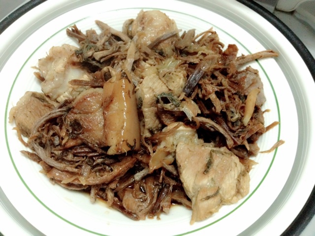 霉干菜蒸肉